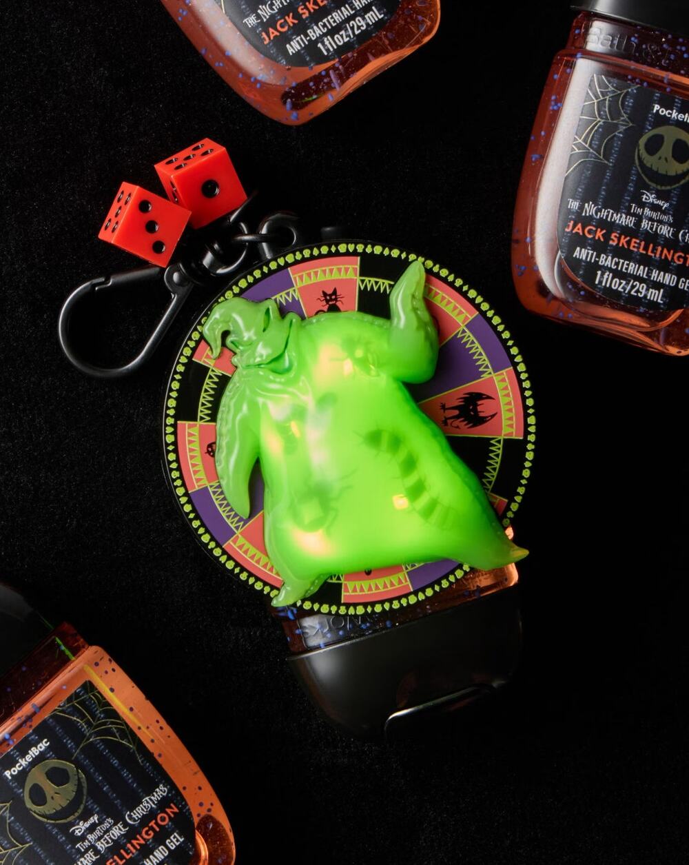 Disney Bath and Body Oogie Boogie PocketBac Holder Light-Up Nightmare Christmas